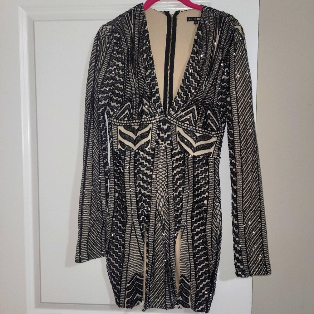 Sequence Long Sleeve Dress